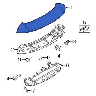 Porsche OE - Rear Upper Spoiler