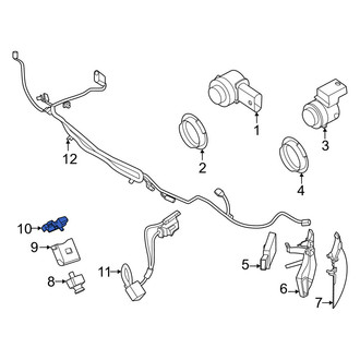 Porsche OE - Park Assist Camera Housing