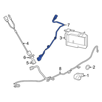 Porsche OE - Park Assist Camera Connector