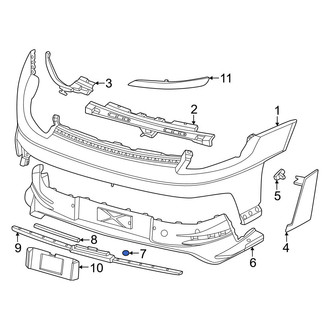 Porsche OE - Rear Tow Eye Cap