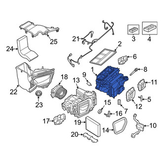 2022 Porsche 911 Series A/C Evaporators & Components CARiD