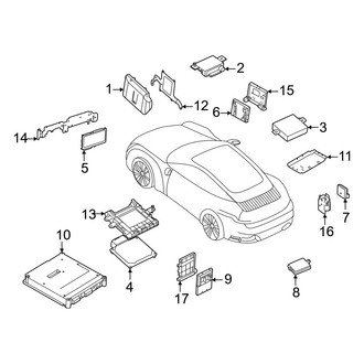 Porsche OE - Electrical Components (Module & Sensors), (Turbo / Turbo 50 Years / Turbo S)