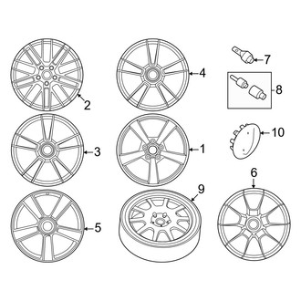 Porsche OE - Wheels (3.7L)