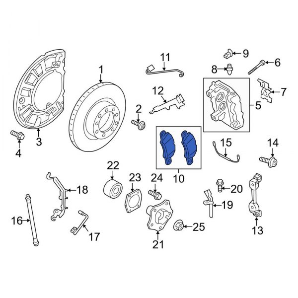 Disc Brake Pad Set