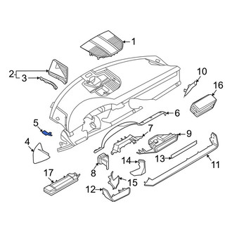 Porsche OE - Instrument Panel Trim Panel