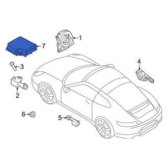Porsche OE - Air Bag Control Module