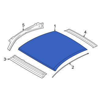 Porsche OE - Roof Panel