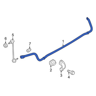 Porsche OE - Front Suspension Stabilizer Bar