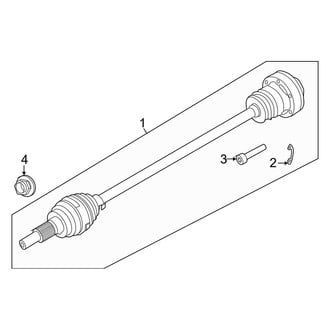 Porsche OE - Rear Suspension - Drive Axles