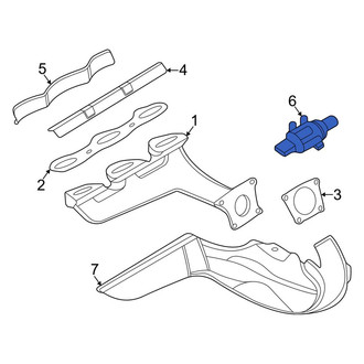 Porsche OE - Exhaust Control Valve Actuator