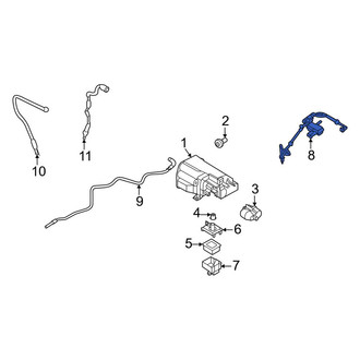 Porsche OE - Evaporative Emissions System Lines