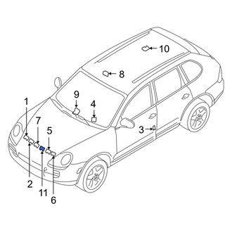 Porsche Cayenne EGR Valves & Parts Sensors, Gaskets — CARiD