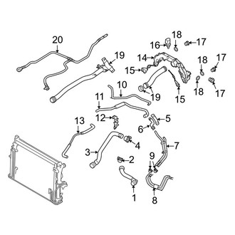 Porsche OE - Cooling - Radiator & Components (Hoses & Parts)