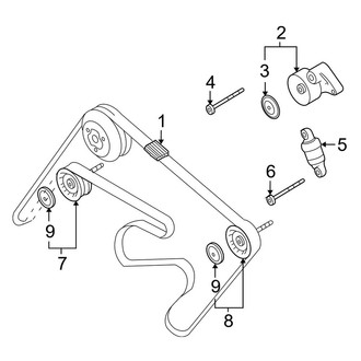 Porsche OE - Cooling - Belts & Pulleys