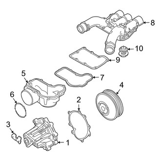 Porsche OE - Cooling - Water Pump (4.5L)