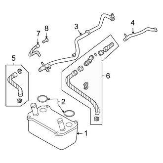 Porsche OE - Cooling - Oil Cooler (4.5L)