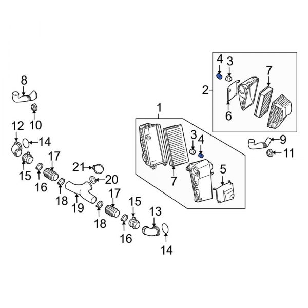 Air Filter Housing Sleeve