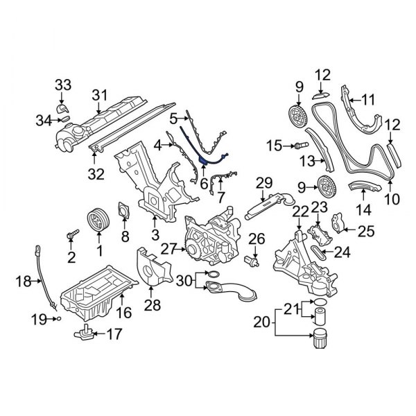 Engine Timing Cover Gasket