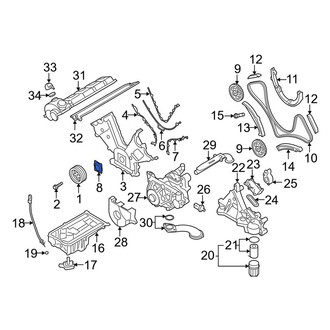 Porsche OE - Rear Engine Crankshaft Seal
