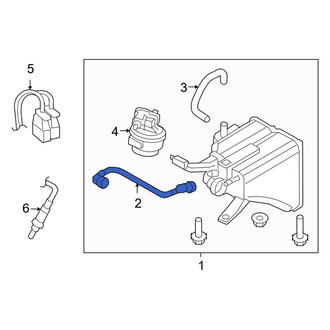 Porsche OE - Evaporative Emissions System Lines