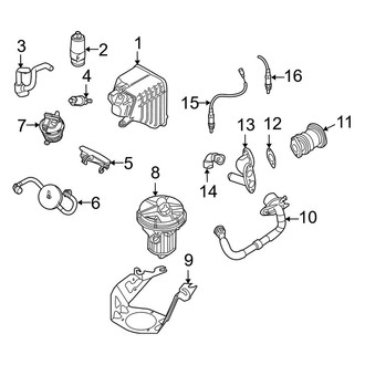 Porsche OE - Emission System - Emission Components (3.2L)