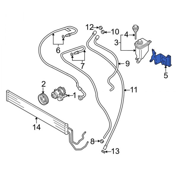 Power Steering Pump Bracket