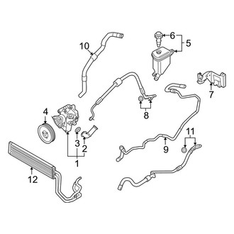 Porsche OE - Steering Gear & Linkage - Pump & Hoses (3.6L)