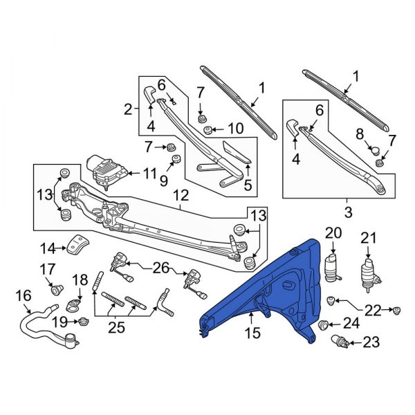 Washer Fluid Reservoir