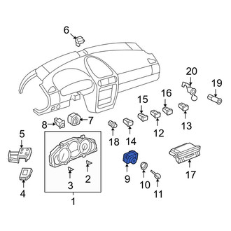 Porsche OE - Ignition Switch
