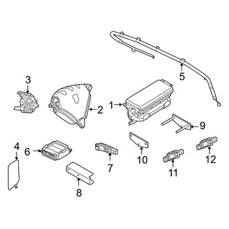 Porsche OE - Restraint Systems - Air Bag Components
