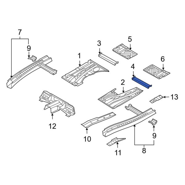 Seat Track Support