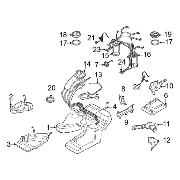 Fuel Sender and Hanger Assembly