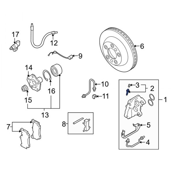 Brake Bleeder Screw