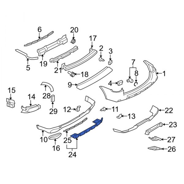 Floor Pan Splash Shield