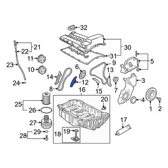 Porsche OE - Engine Timing Chain Tensioner