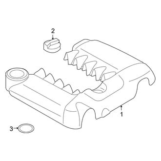 Porsche OE - Engine / Transaxle - Engine Appearance Cover (3.2L)