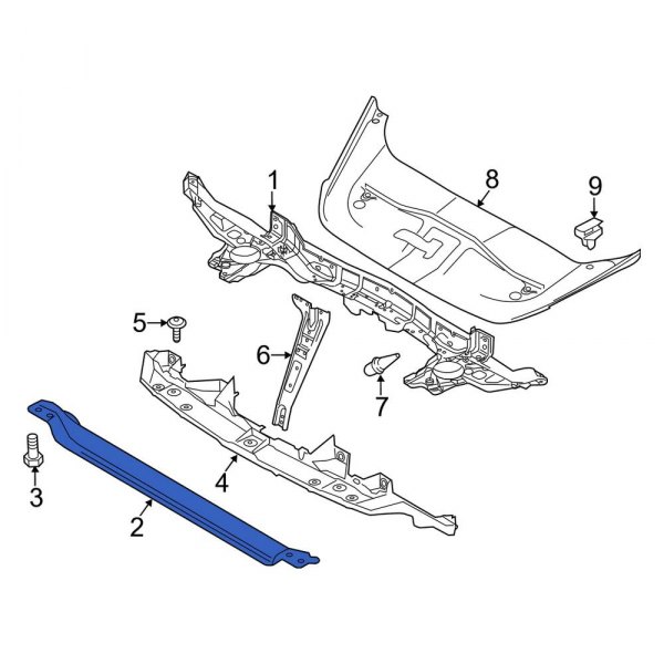 Radiator Support Panel