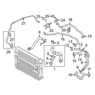 Porsche OE - Cooling - Radiator Hoses