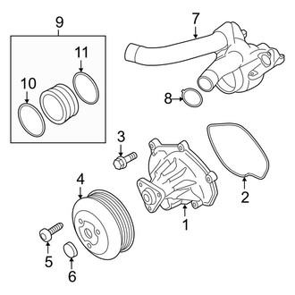 Porsche OE - Cooling - Water Pump