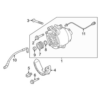 Porsche OE - Electrical - Alternator (4.8L)