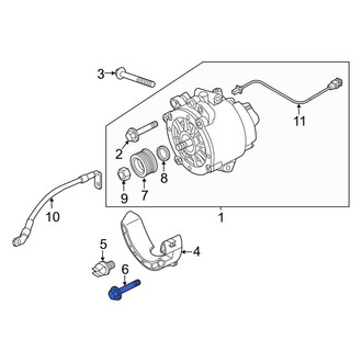 Porsche OE - Alternator Bracket Bolt