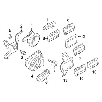 Porsche OE - Electrical - Alarm System (3.6L / 4.8L)