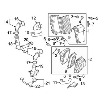 Porsche OE - Engine / Transaxle - Air Intake (3.6L)