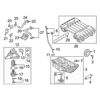 Porsche OE - Engine / Transaxle - Engine Parts (3.6L)