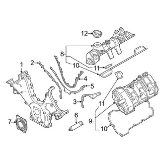 Porsche OE - Engine / Transaxle - Valve & Timing Covers