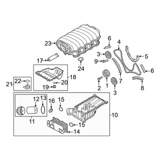 Porsche OE - Engine / Transaxle - Engine Parts (4.8L)