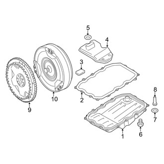 Porsche OE - Engine / Transaxle - Transaxle Parts (4.8L B Engine VIN Character)