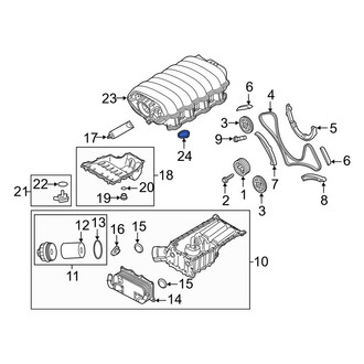 Porsche OE - Engine Intake Manifold Gasket