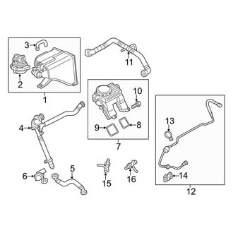 Porsche OE - Emission System - Emission Components (4.8L)