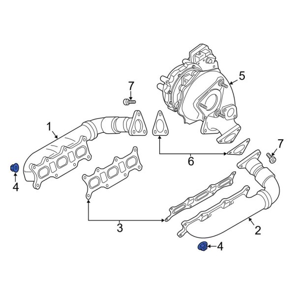 Exhaust Manifold Nut